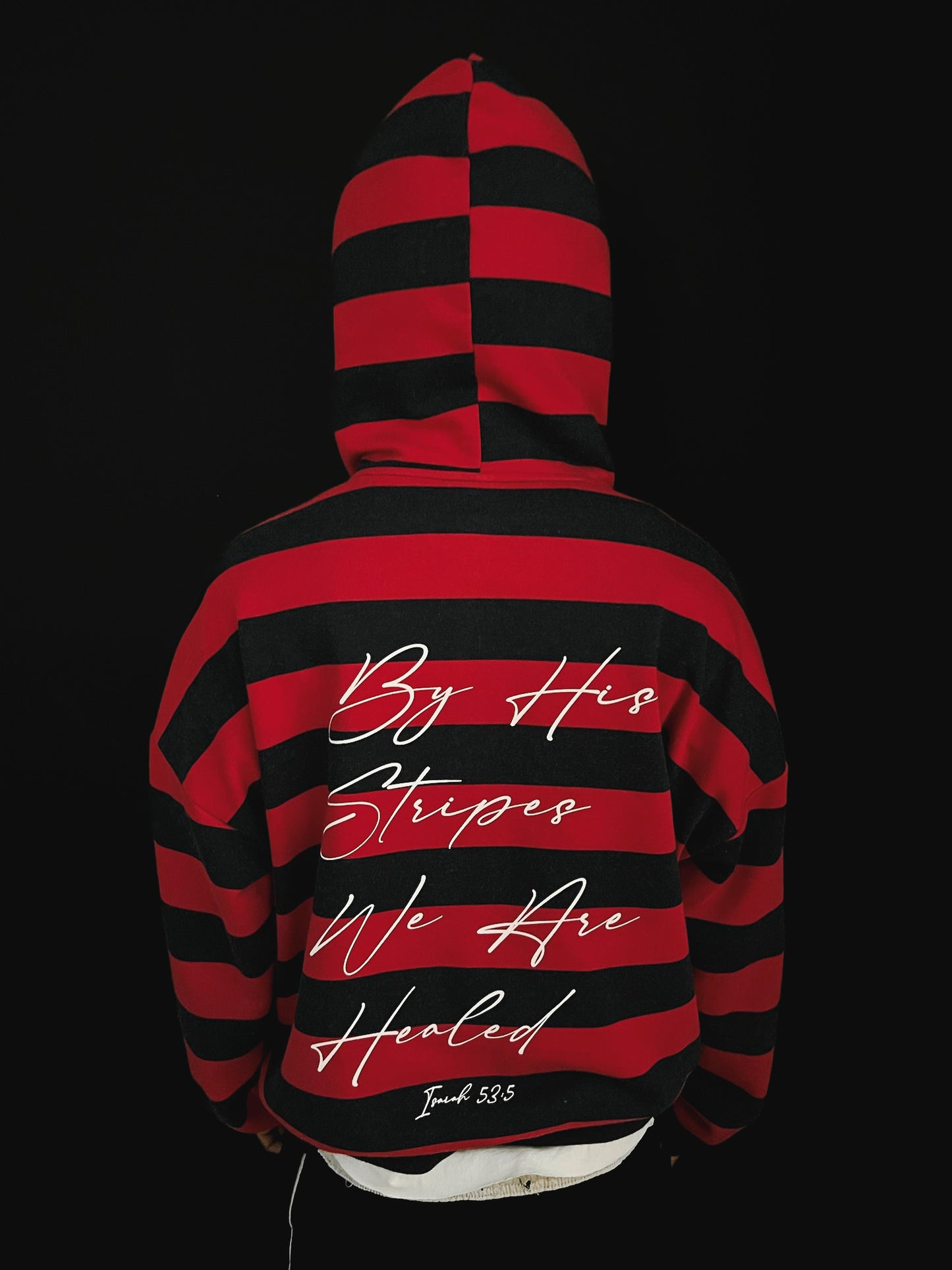 BY HIS STRIPES ZIP UP