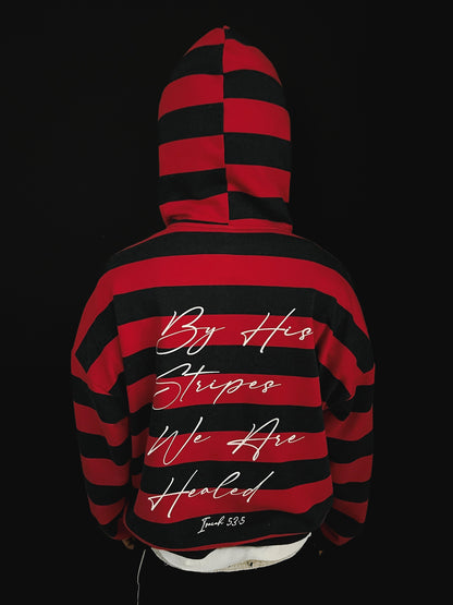BY HIS STRIPES ZIP UP